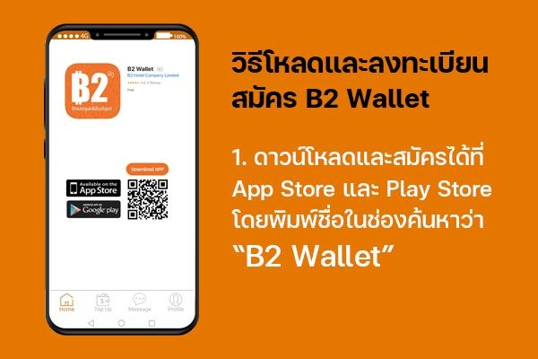 ราคาพิเศษ สำหรับจ่ายผ่าน App B2 Wallet