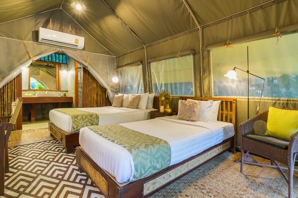Superior Tented Triple Room with Dinner + Breakfast
