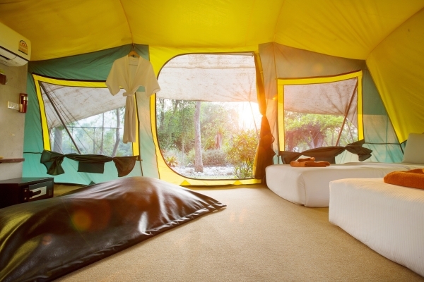 Tent River View