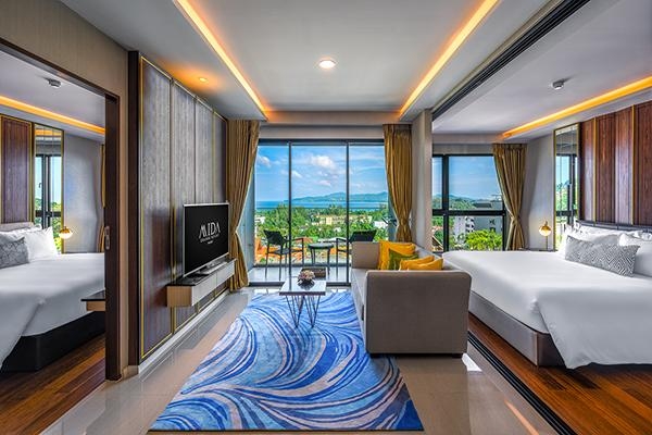 Grande 2 Bedroom Suite Ocean View with Jacuzzi