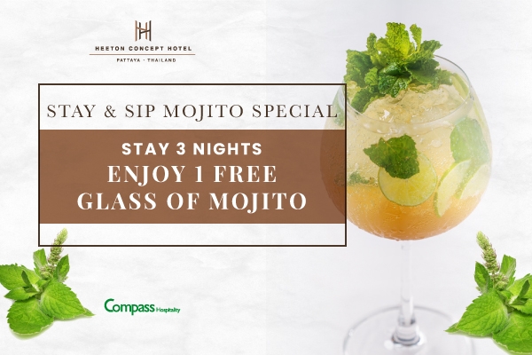 Stay & Sip Mojito Special [Room Only]