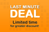 Last Minute Deal (15% discount)
