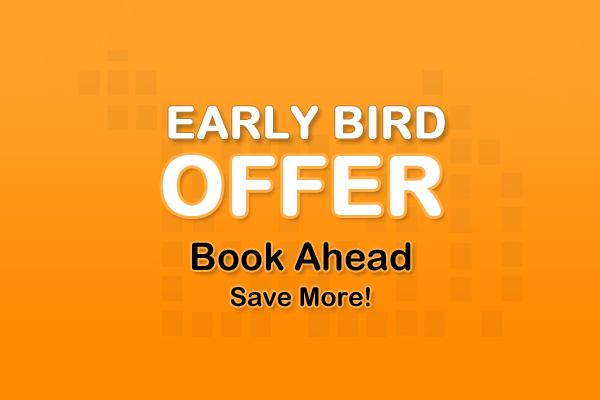 Book Early & Save More: Room Only