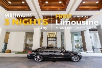 3 nights with Limousine car (52% discount)