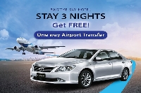Min 3 nights Room only FREE! Airport Transfer (30% discount)