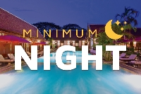 Minimum 3 nights (Save 55%)