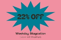 Weekday Staycation - Room with Breakfast (22% discount)