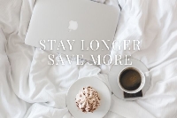 Stay Longer Save More! (Save 35%)