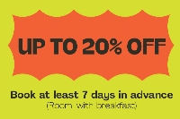 Book Early & Save - Room with Breakfast (15% discount)