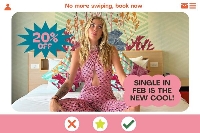 Single is the new cool! - Room Only (20% discount)