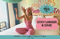 Stay Longer & Save - Room Only (15% discount)