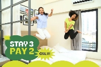 Stay 3 Pay 2 - Room with Breakfast (Free night included)