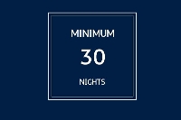 Minimum 30 nights (65% discount)